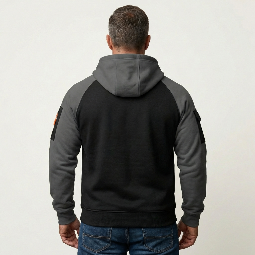 William | Rugged Zip-Up Performance Hoodie