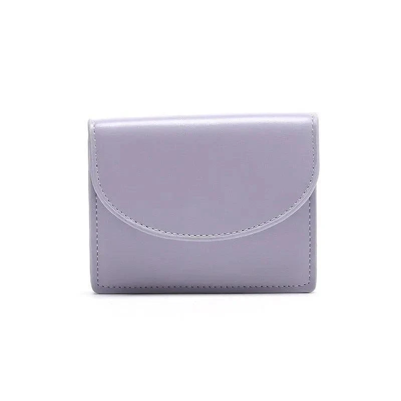 Genuine Leather Compact Wallet