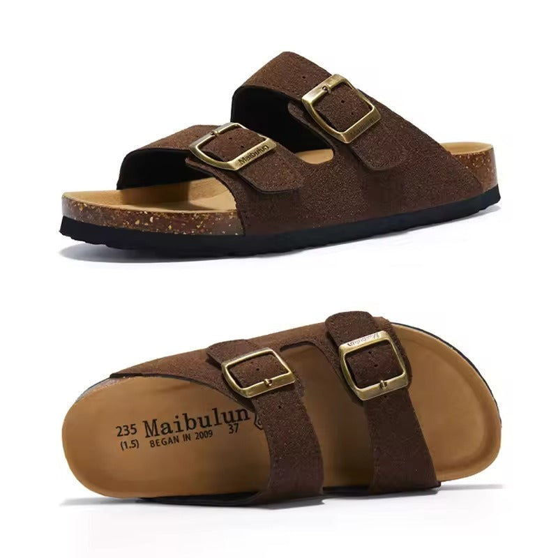 Birken California Suede Sandals for Men Vargard & Co.