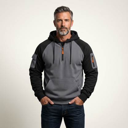 William | Rugged Zip-Up Performance Hoodie