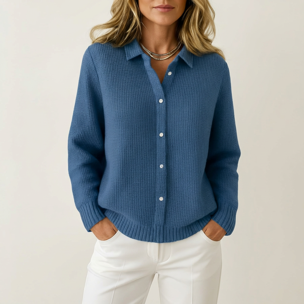 Jolina | Refined Cotton-Blend Cardigan