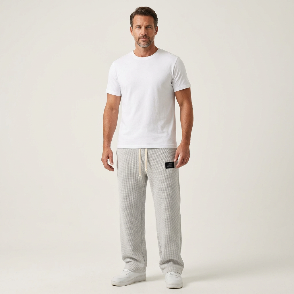 Louis | Wide-Leg Adjustable Waist Pants