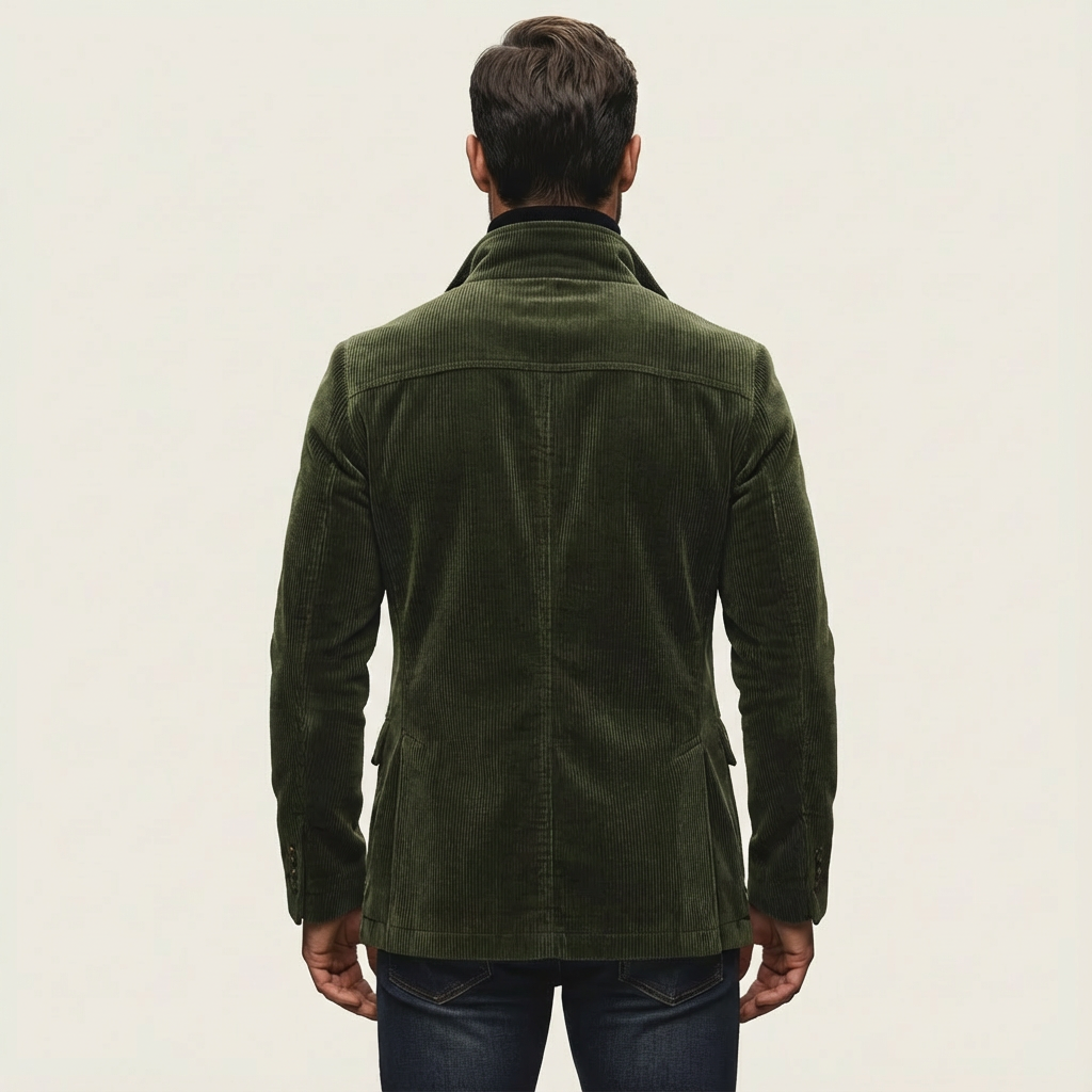 Ryan | Ribbed Corduroy Winter Coat