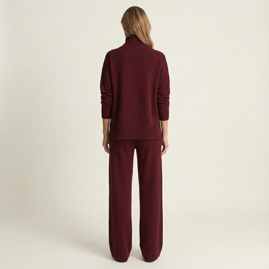 Mary | Casual Travel Stand-Collar Two-Piece Set