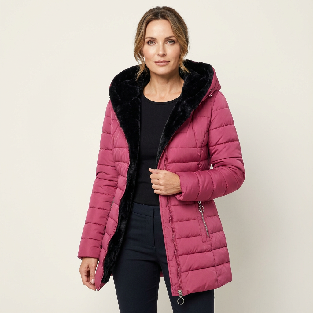 Anna | Insulated Waterproof Hooded Coat