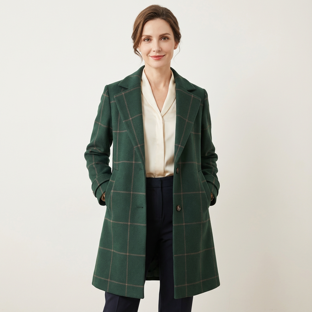 Celine | Elegant Longline Winter Coat