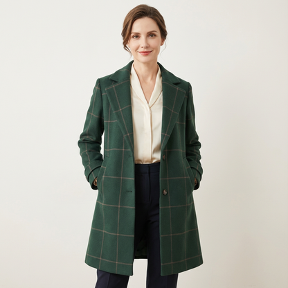 Celine | Elegant Longline Winter Coat