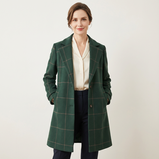 Celine | Elegant Longline Winter Coat