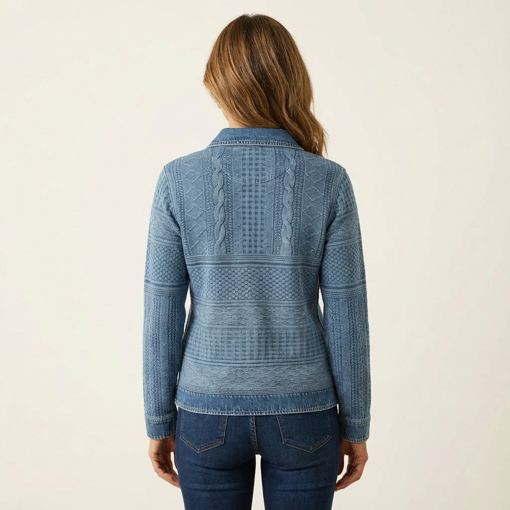 Sofia | Modern Half-Button Sweater