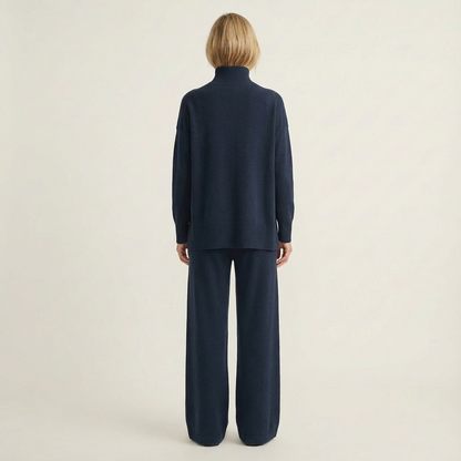 Mary | Casual Travel Stand-Collar Two-Piece Set