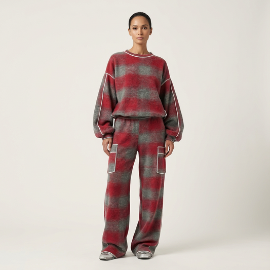 Gina | Graphic Comfort Two-Piece Set
