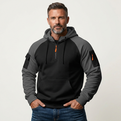 William | Rugged Zip-Up Performance Hoodie