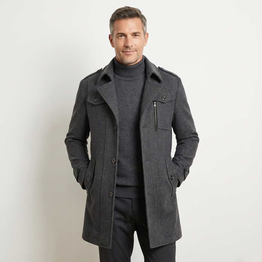 Daniel | Premium Wool Winter Overcoat