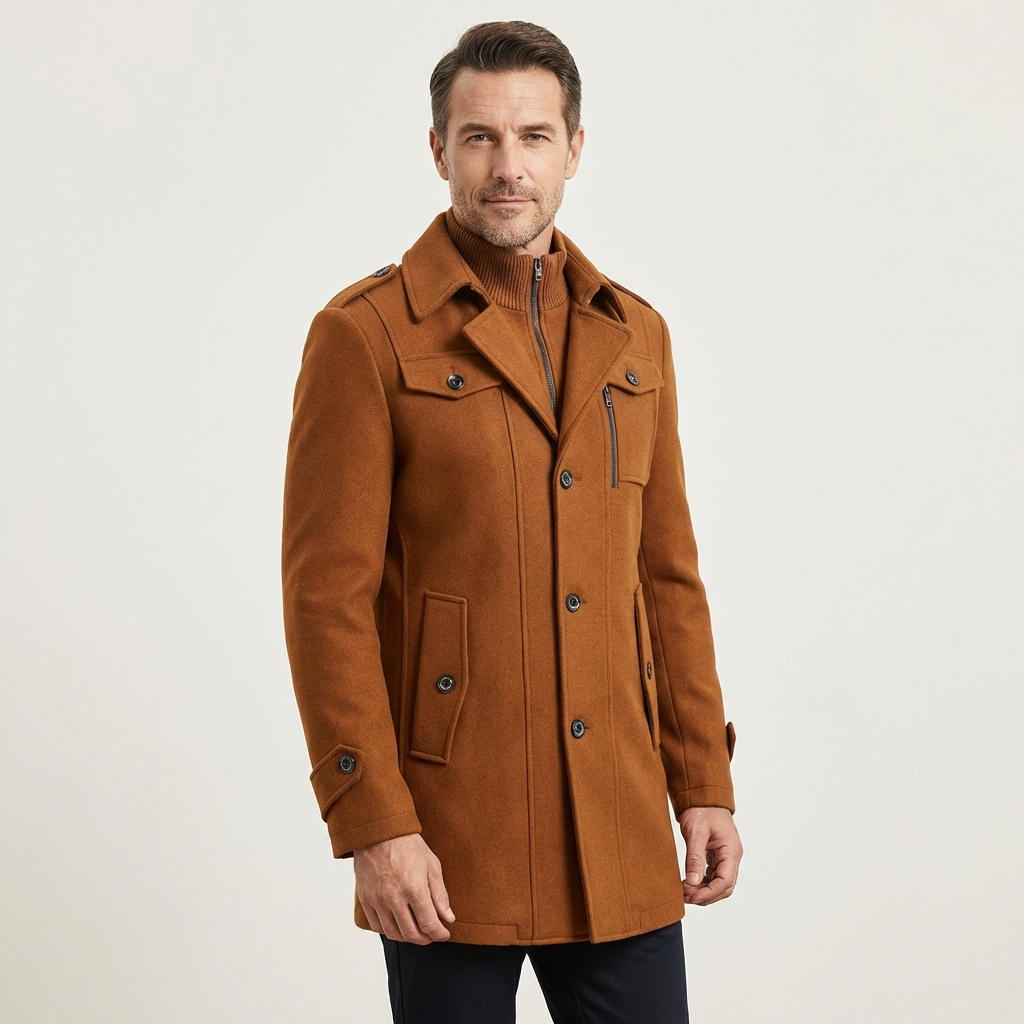 Daniel | Premium Wool Winter Overcoat