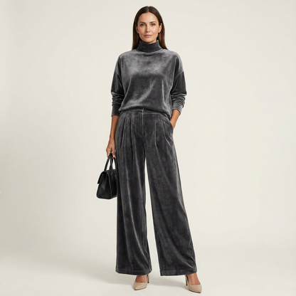 Janice | Velour Warm-Up Set