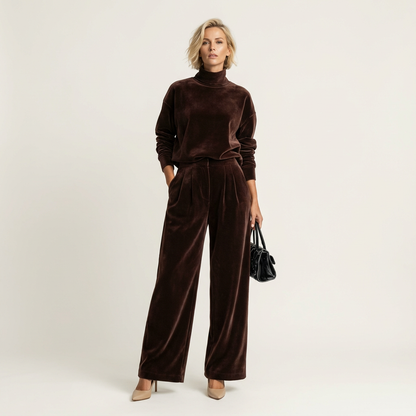 Janice | Velour Warm-Up Set