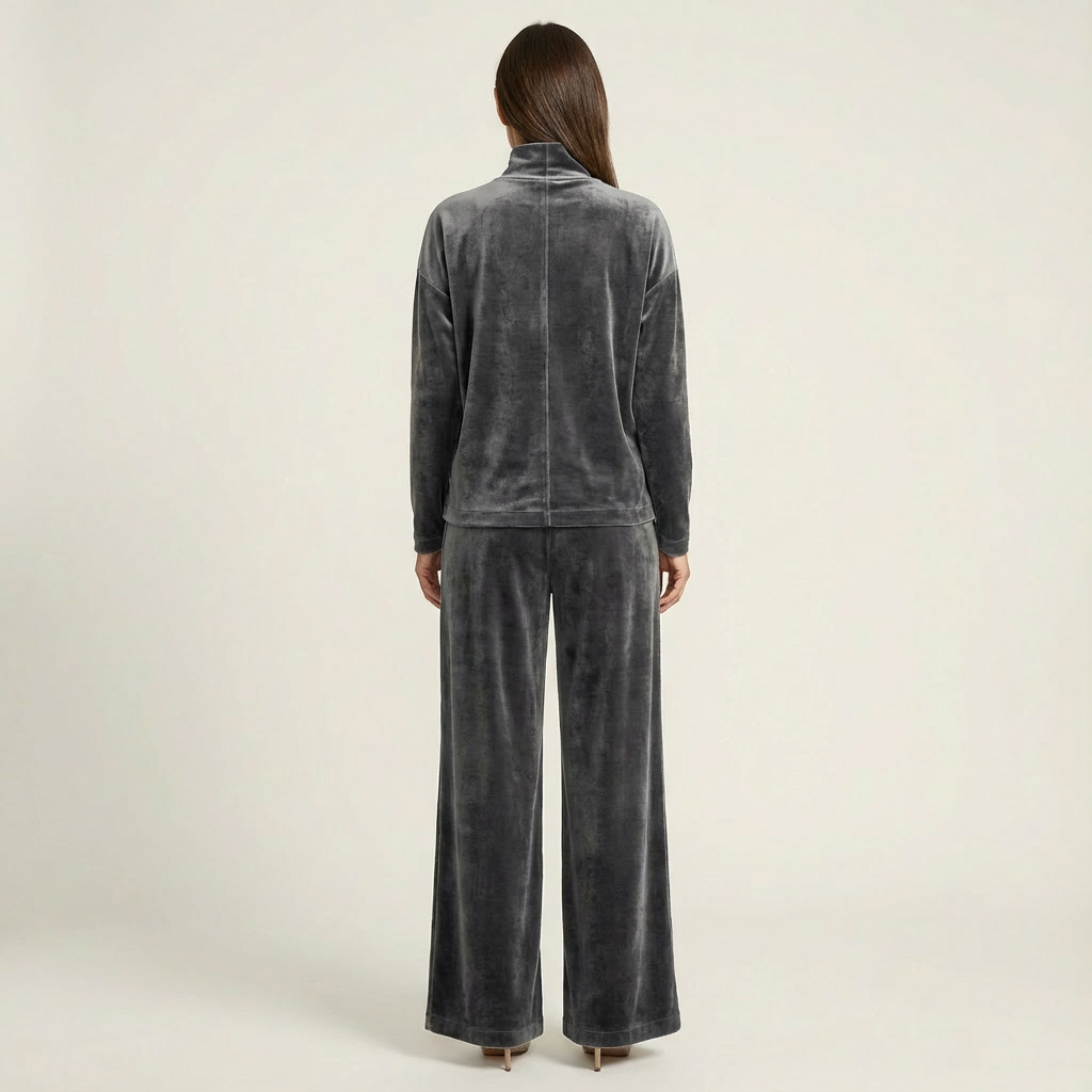 Janice | Velour Warm-Up Set