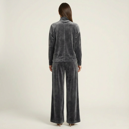 Janice | Velour Warm-Up Set