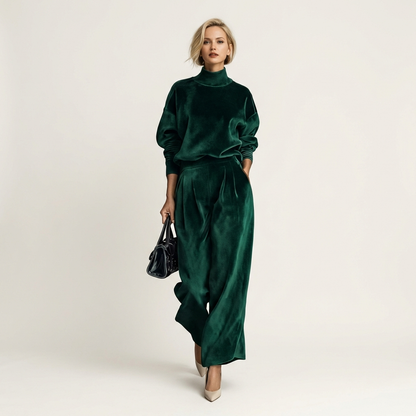 Janice | Velour Warm-Up Set