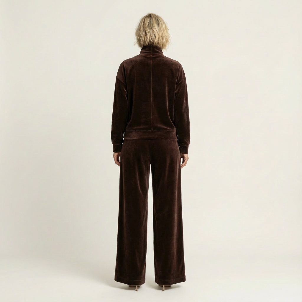 Janice | Velour Warm-Up Set