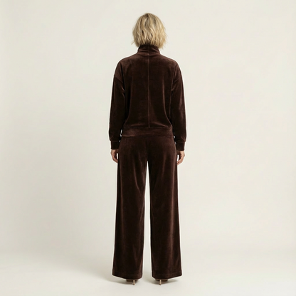 Janice | Velour Warm-Up Set