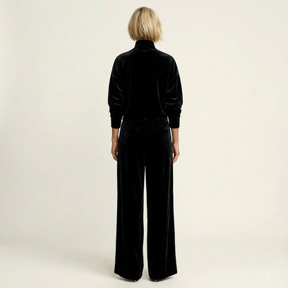 Janice | Velour Warm-Up Set
