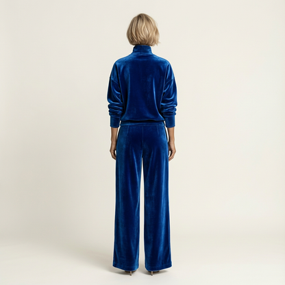 Janice | Velour Warm-Up Set