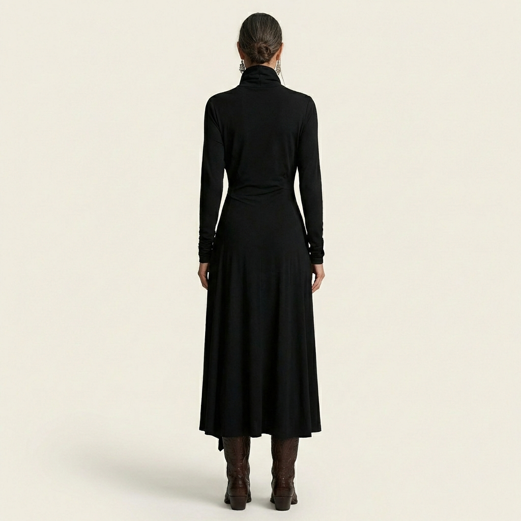 Louna | Sculpted Maxi Dress