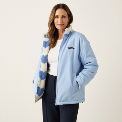Lucy | Reversible Heart-Detail Jacket