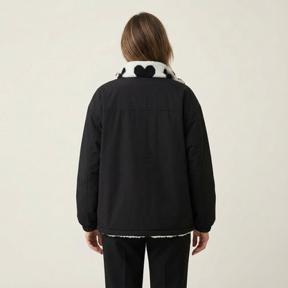 Lucy | Reversible Heart-Detail Jacket