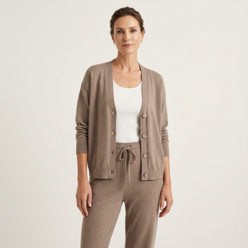 Sherryl | Knit Two-Piece Set with Cardigan & Pants