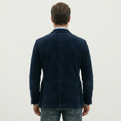 Logan | Velvet Blazer & Vest Set