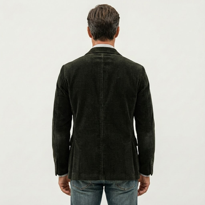 Logan | Velvet Blazer & Vest Set
