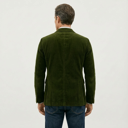 Logan | Velvet Blazer & Vest Set