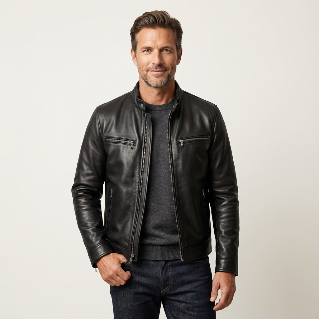 Jack | Casual Leather Jacket
