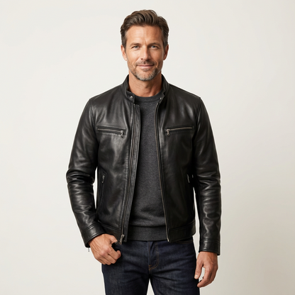 Jack | Casual Leather Jacket