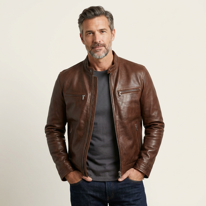 Jack | Casual Leather Jacket