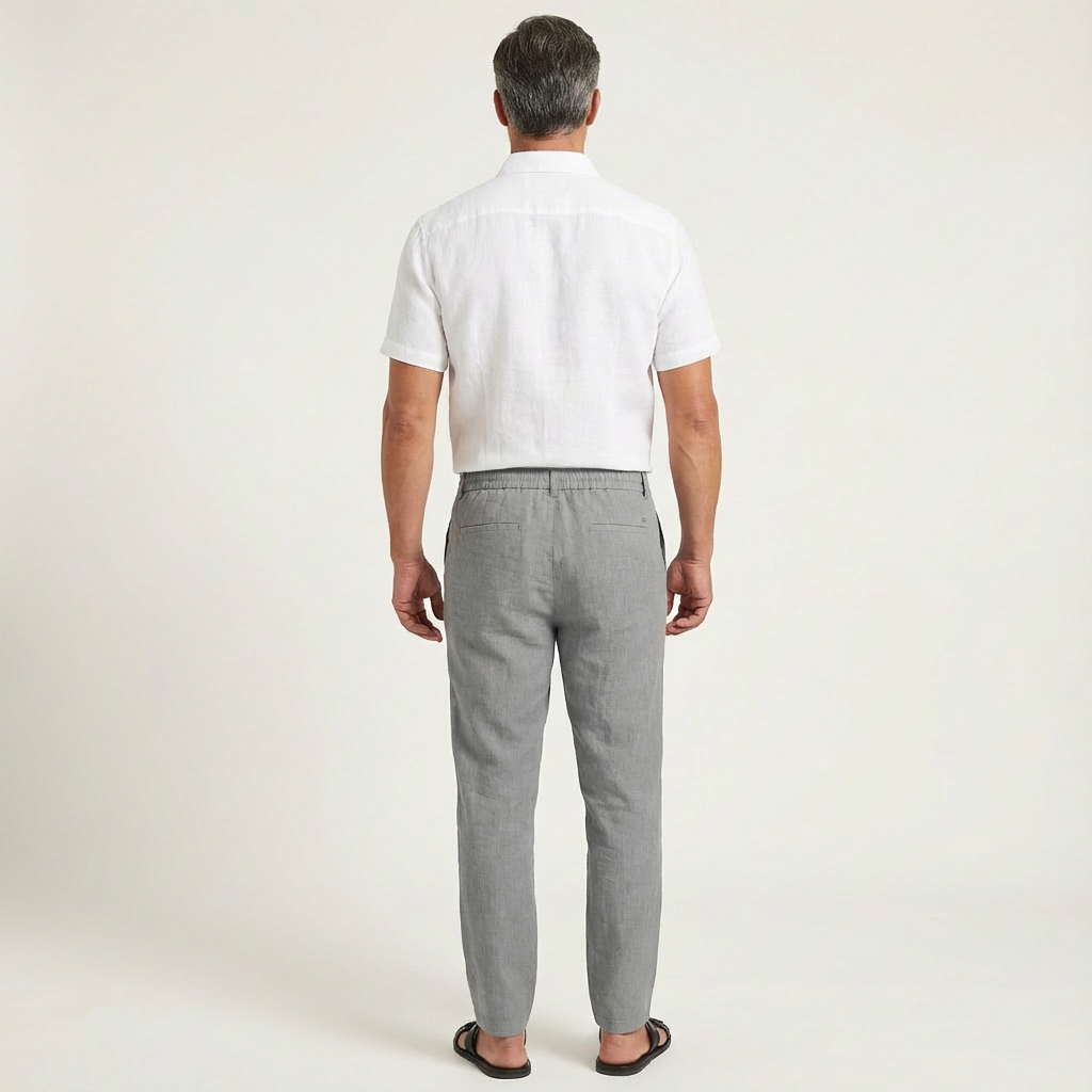 Tony | Wide-Leg Linen Pants