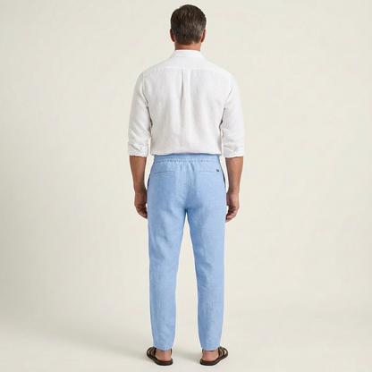 Tony | Wide-Leg Linen Pants