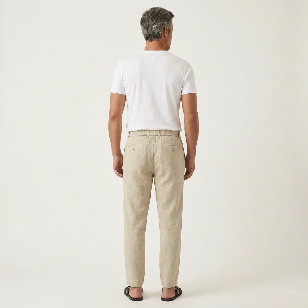 Tony | Wide-Leg Linen Pants