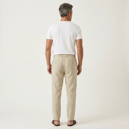Tony | Wide-Leg Linen Pants