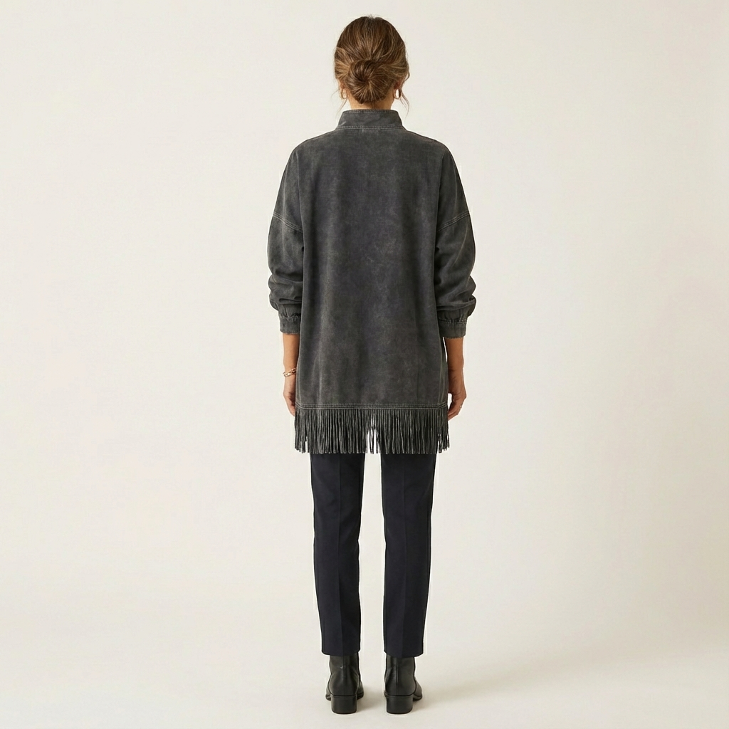 Stella | Suede Turtleneck Dress