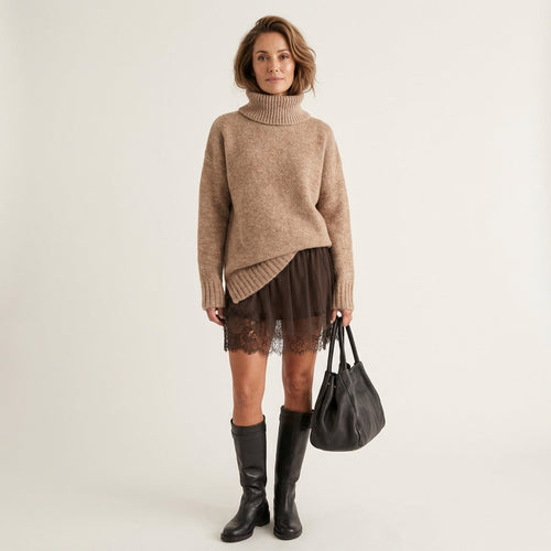Aliyah | Knit Sweater & Slip Dress Set