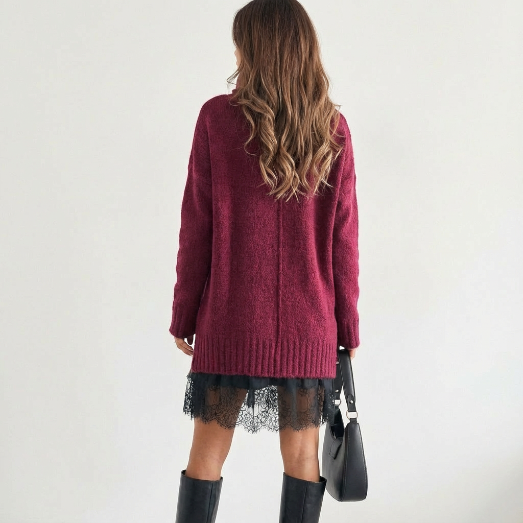 Aliyah | Knit Sweater & Slip Dress Set
