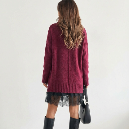 Aliyah | Knit Sweater & Slip Dress Set
