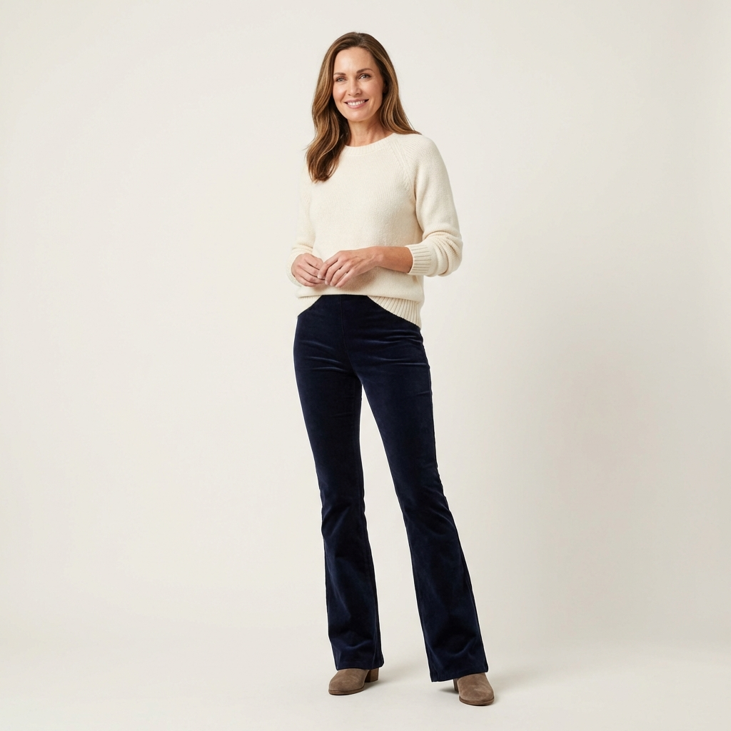 Kylie | Flared Corduroy Pants