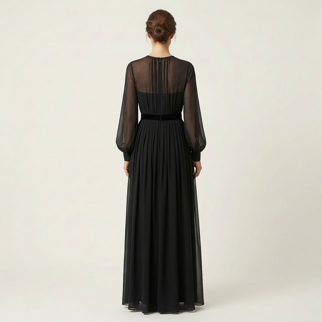 Susan | Black Evening Dress