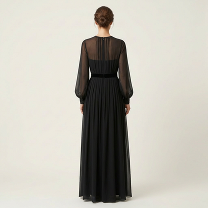 Susan | Black Evening Dress