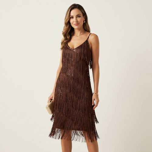 Rachel | Elegant Evening Dress with Straps