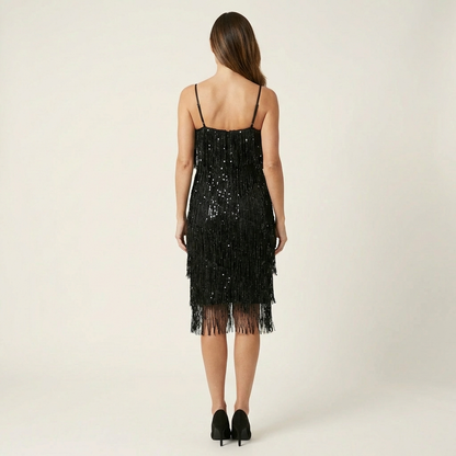 Rachel | Elegant Evening Dress with Straps